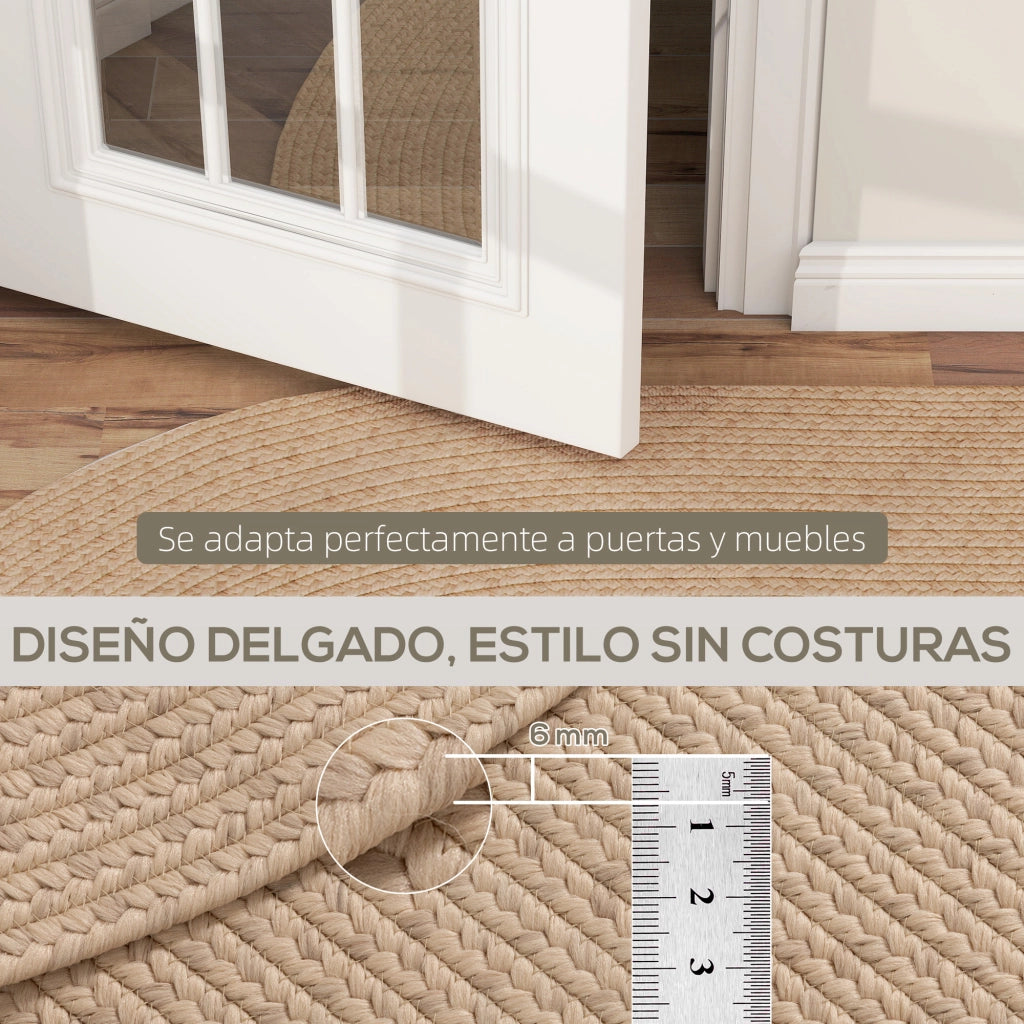 Tappeto Rustico ¨C zephmum ¨C Beige 170x120 cm Lavabile