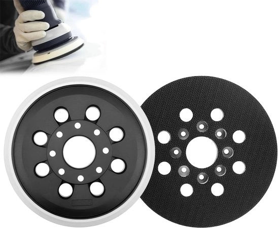 Dischi abrasivi, 125 mm, dischi abrasivi con cinta per Bosch, sostituzione per motoseghe, disco abrasivo, motoseghe eccentrica, per Bosch PEX 220 A, GEX 125-1 AE, PEX 220 AE, Skil 7402/7490