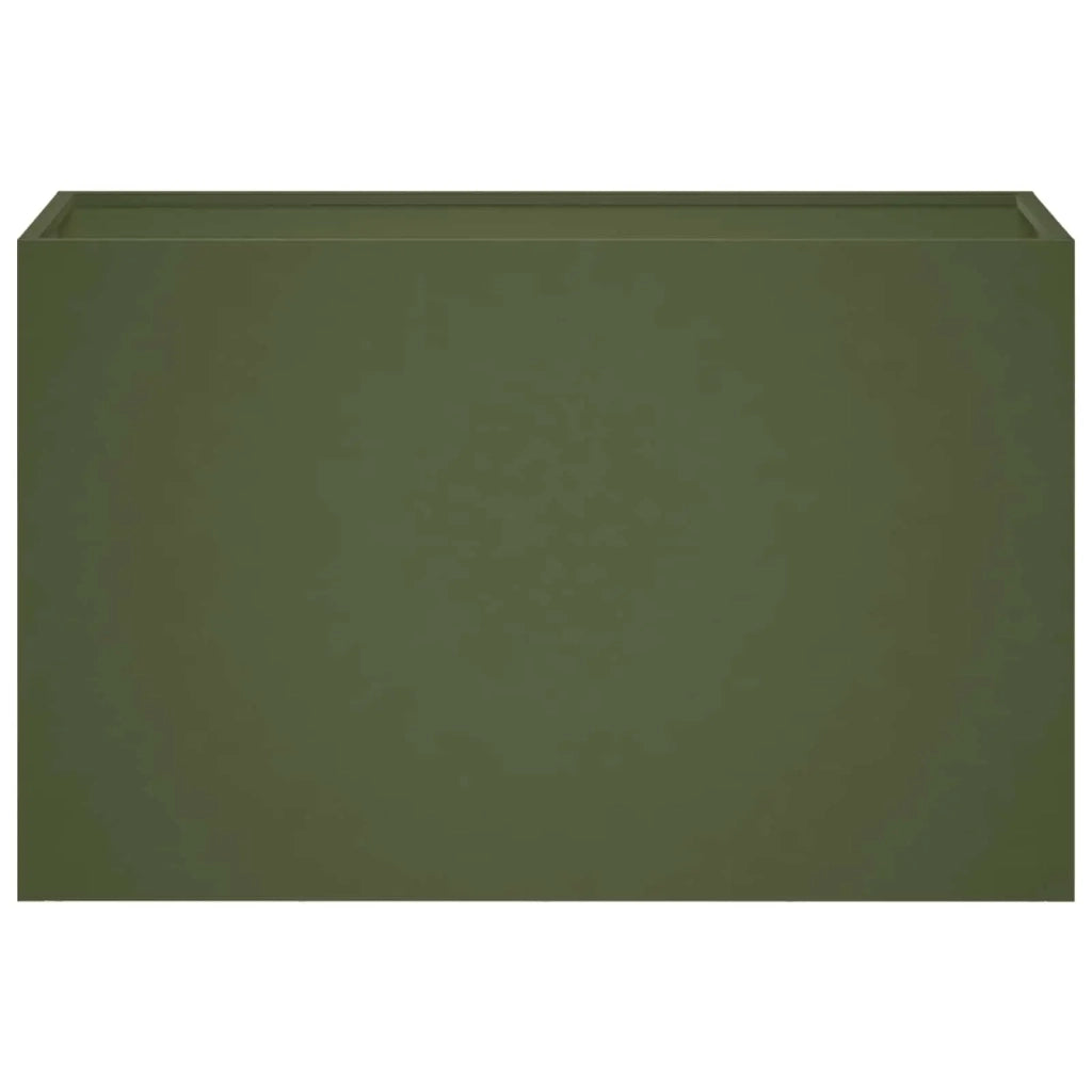 Vaso da giardino Verde Oliva 80 x 30 x 50 cm 8005602