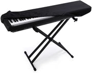 Copertura per tastiera da 61 note per pianoforte elettronico, protezione completa per tastiere musicali, adatta per pianoforti digitali - Nero (98*42*19cm)