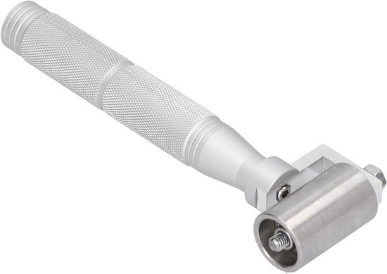 Tapparella per tappezzatura a mano - 40mm Rvs - Accessorio per decorazione di interni - Strumento per DIY - Adatto per la posa di tappeti - Maniglie in acciaio inossidabile