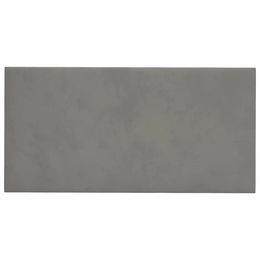 Testiera | Testata da Parete 12 pcs Grigio Chiaro Velluto