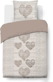 Tessuto per letto - 100% Cotone - Finitura elegante - 140 x 200 cm - Cucina e bagno - Incluso cuscino - Adatto per adulti