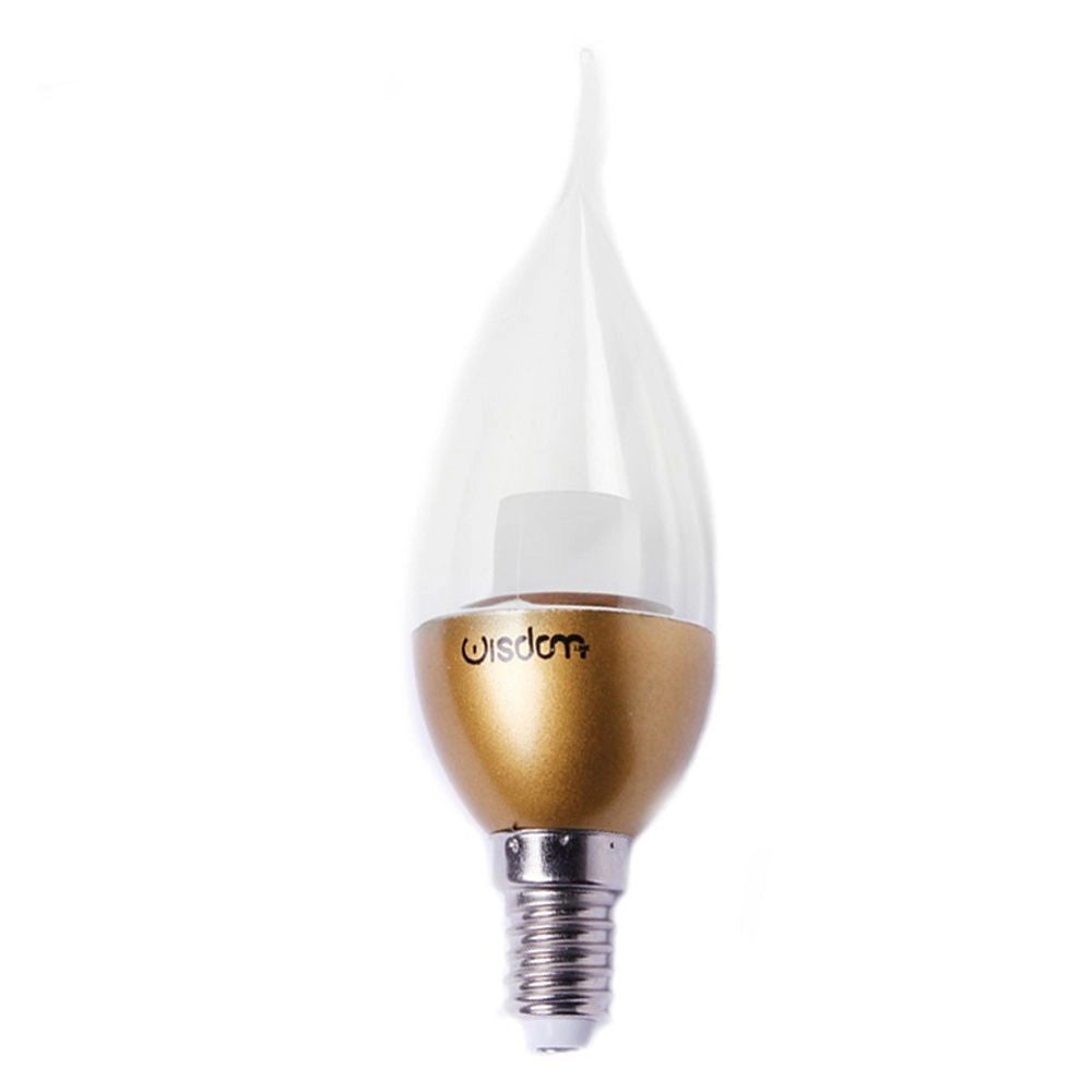 Trade Shop - Lampadina Led Colpo Vento E14 Da 4w Luce Freddo Naturale Caldo -