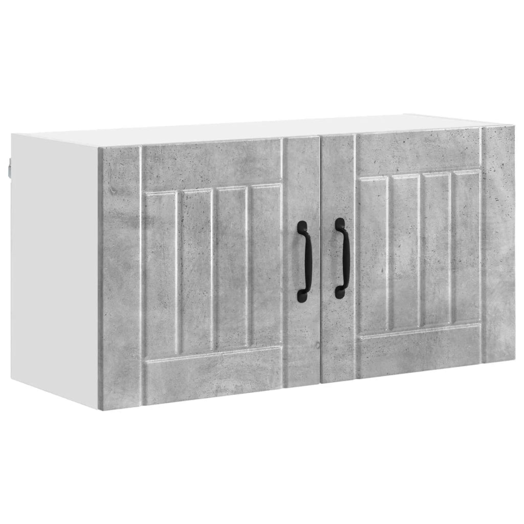 Mobile da cucina-Armadio da cucina Grigio cemento 80 x 31 x 40 cm 399202
