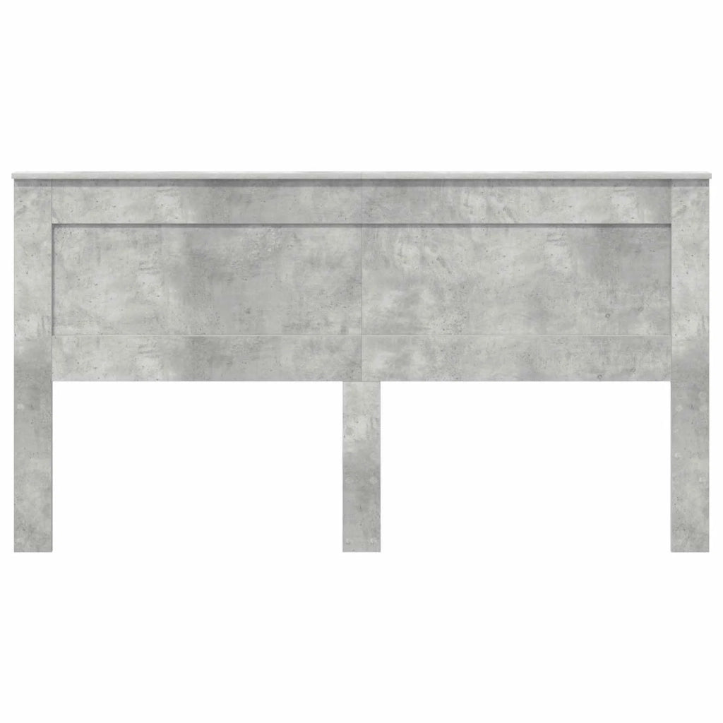 Testiera | Testata con Testiera | Testata Grigio cemento 180 cm Legno multistrato
