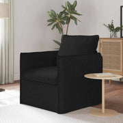Divano Nero 75 x 82 x 85 cm Tessuto 42024506