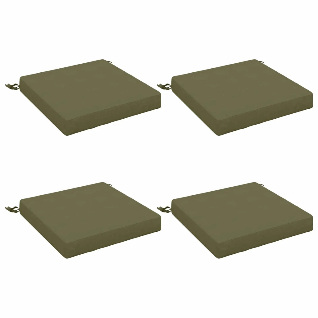 Cuscini per Sedia in 4 Pezzi SOEST 4 pz 100% Poliestere 944382