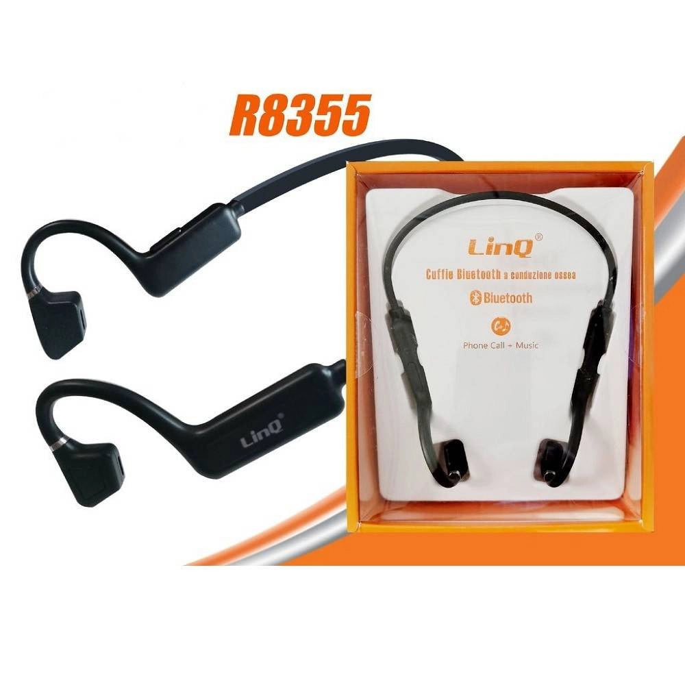 Trade Shop - Auricolari Impermeabile A Conduzione Ossea Cuffie Bluetooth Senza Fili R8355 -