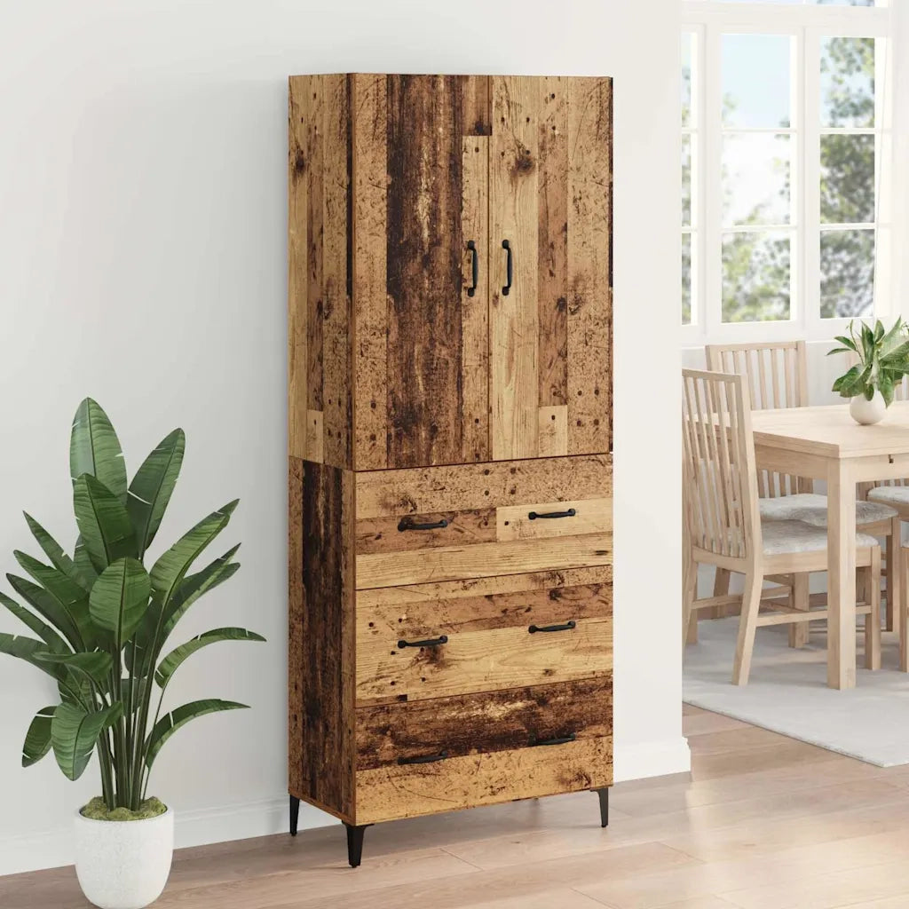 Credenza Legno vecchio 69,5 x 34 x 180 cm Legno multistrato 3415791