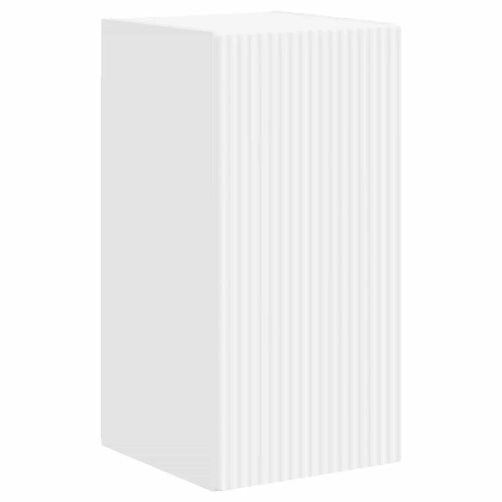 Set mobile TV 5 pcs Bianco Legno multistrato
