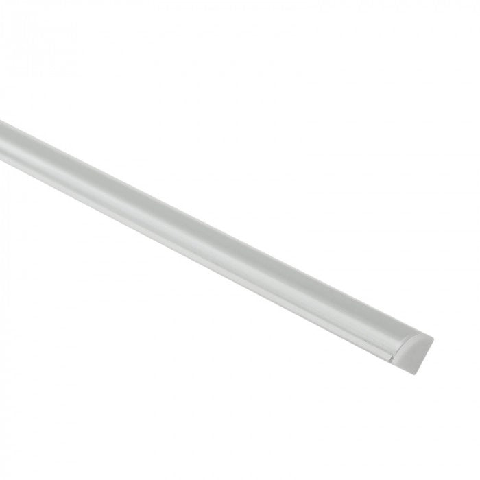 Profilo LED RW-02 angolare bianco cover trasparente 2m Ecolight