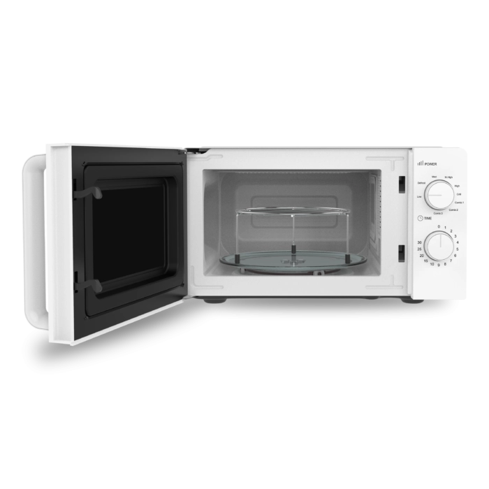 Forno microonde con grill 20L 700W + 900W, 5 livelli potenza e timer 30 min con piatto girevole 255 mm - Sogo