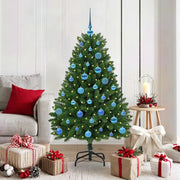 Albero di Natale artificiale Verde 150 cm PVC e Metallo 3395683