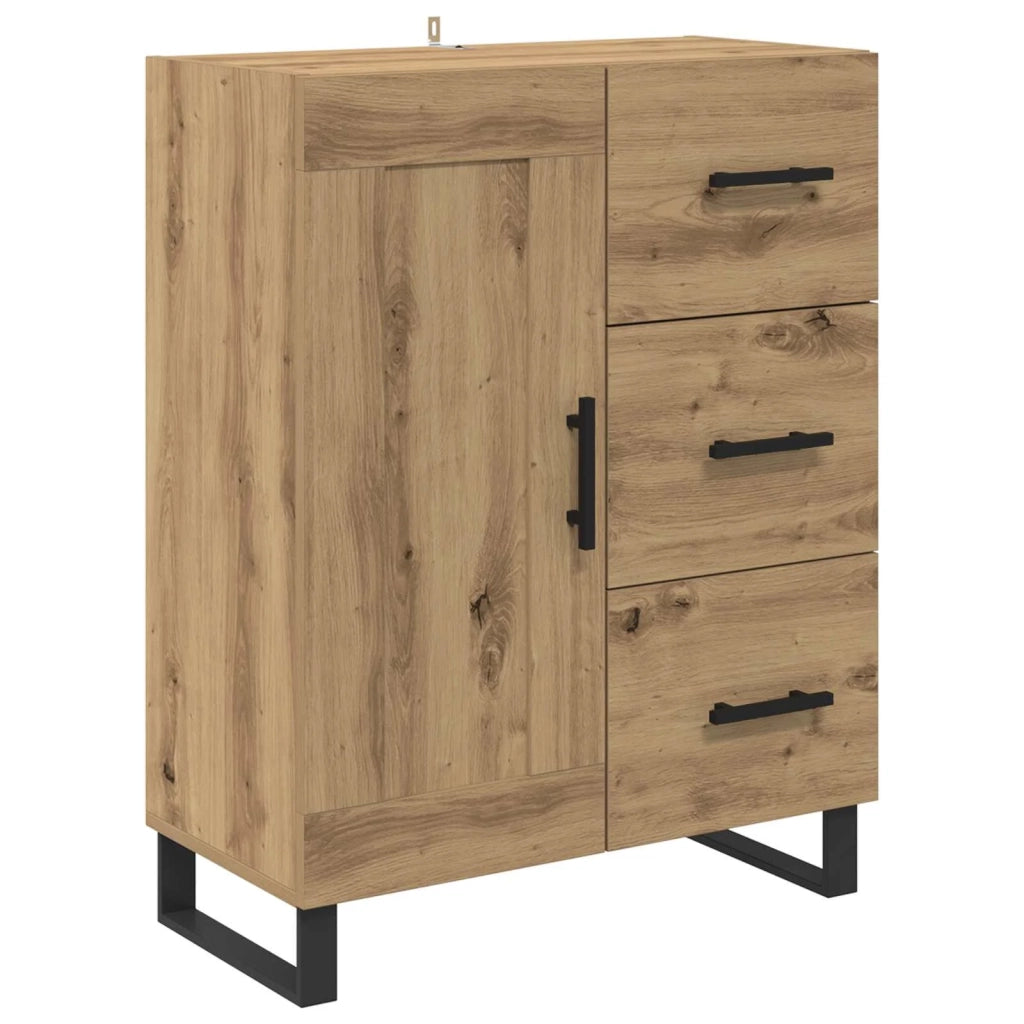 Credenza con cassetto Rovere artigianale 69,5 x 34 x 180 cm 3415851
