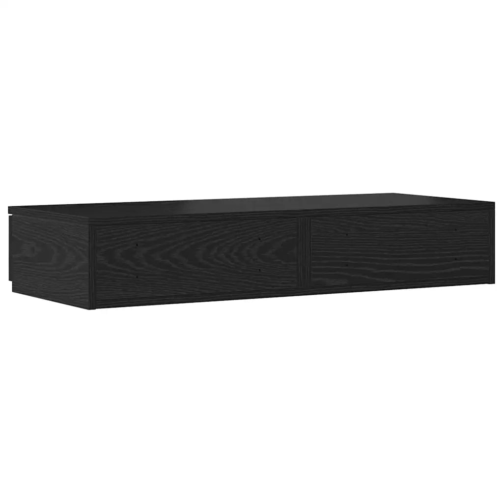 Cassetti per letto Rovere Nero 100 x 36,5 x 16,5 cm 866908