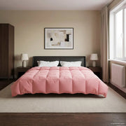 Duvet Invernale Trapuntato Rosa 200 x 200 cm Microfibra 42026112