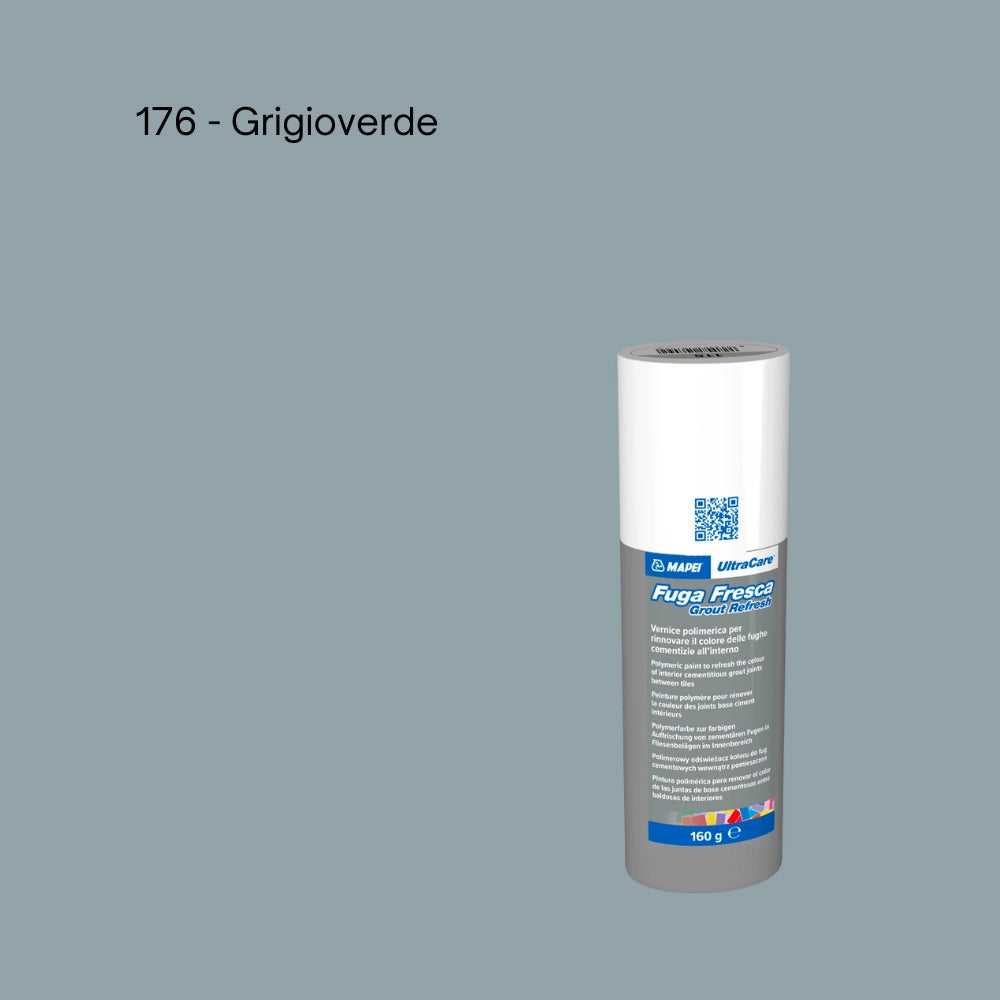 Rinnovo fughe sbiadite ripristinare pavimento ultracare fuga fresca 160 gr *** colore- grigioverde - 176, confezione 1