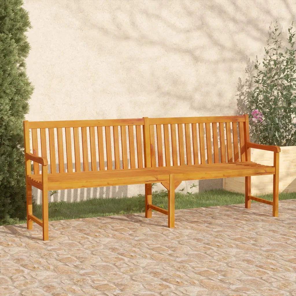 Panchina da Giardino | Panca da Giardino 219 cm in Legno Massello d'Acacia