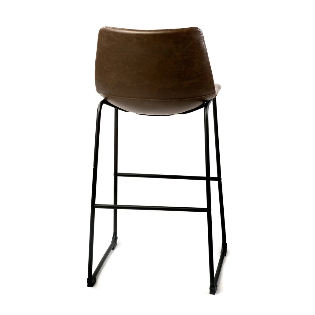 LÚZETE - SGABELLO LENNIX VINTAGE MARRONE