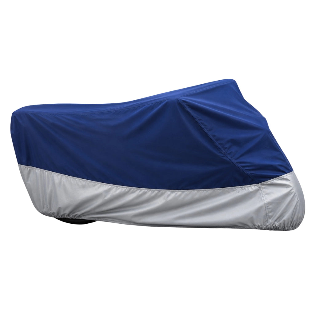 Copertura di Protezione per Moto in Tessuto Oxford 200x90x100cm Blu Avizar