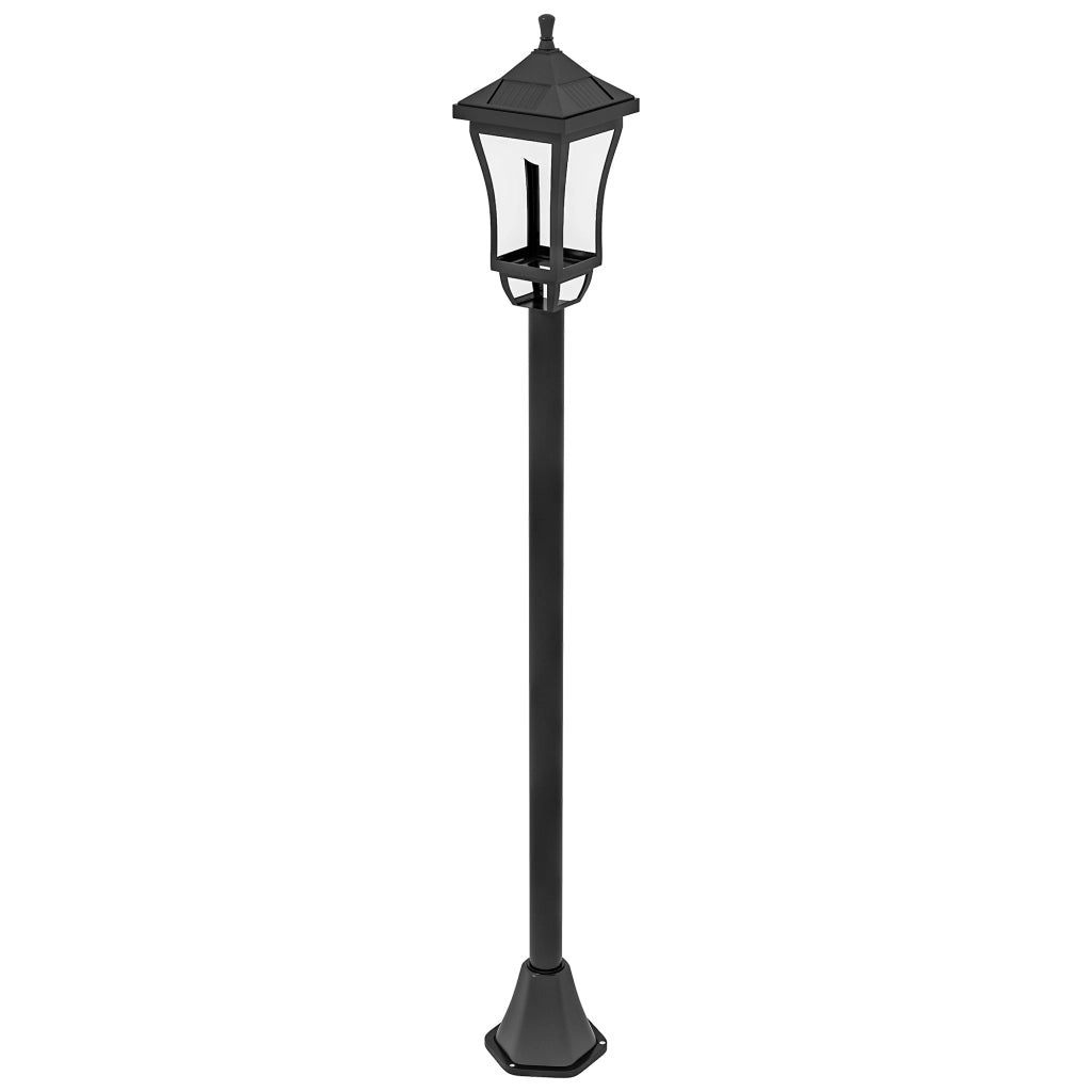 Farol Solare da Giardino ¨C zephmum ¨C Nero ABS Policarbonato ?15x127 cm