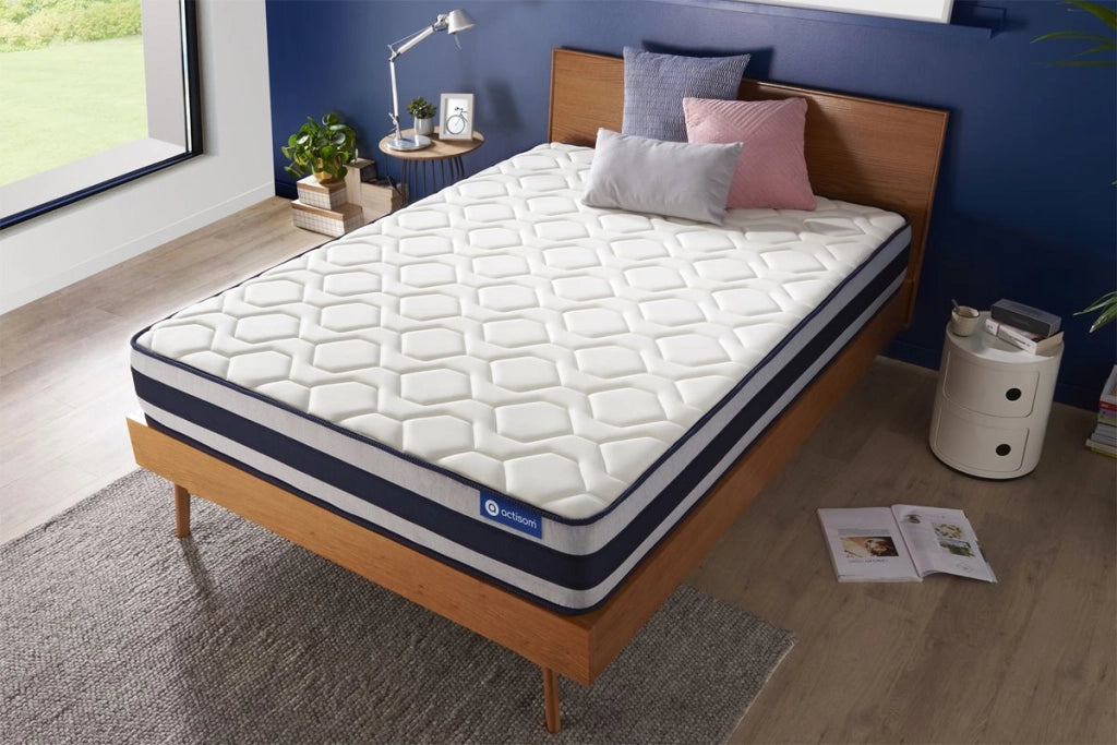 Materasso Actiflex ergo 130x200cm - Spessore : 24cm - Molle insacchettate e memory foam - Rigido