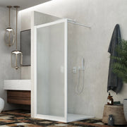 Parete doccia Walk-in Lato 100 CM H 190 in Acrilico mod. Beatrix Profilo