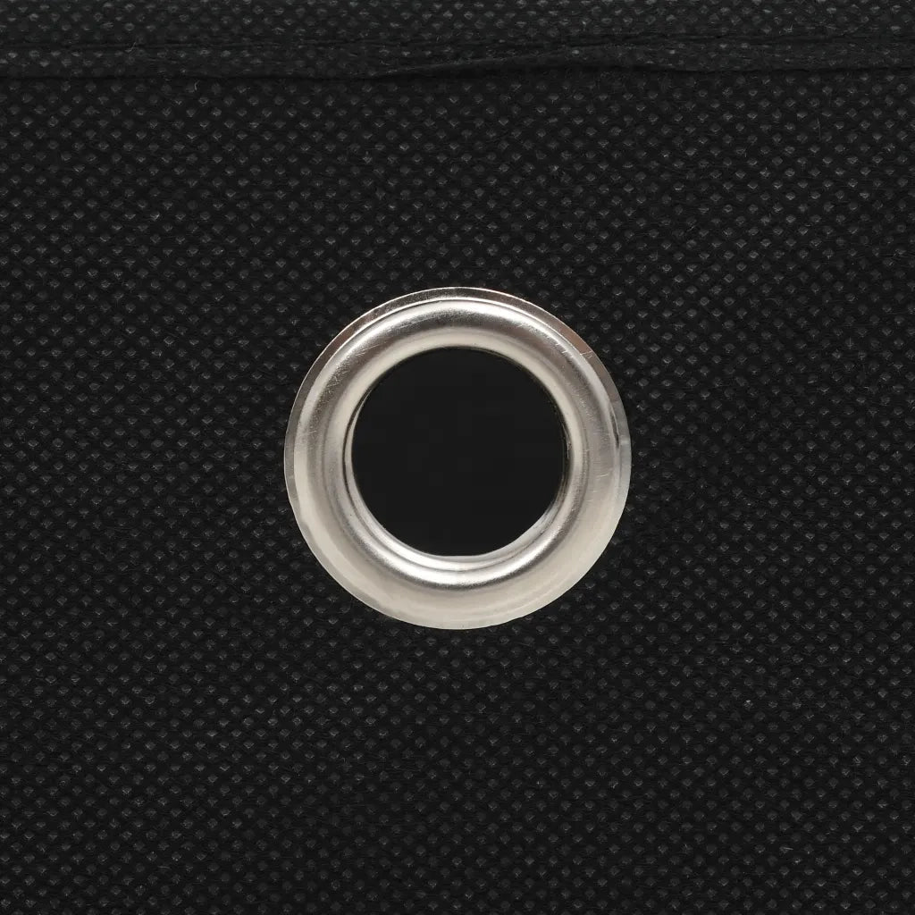 Contenitori 10 pz in Tessuto non Tessuto 32x32x32 cm Nero CFW3996163