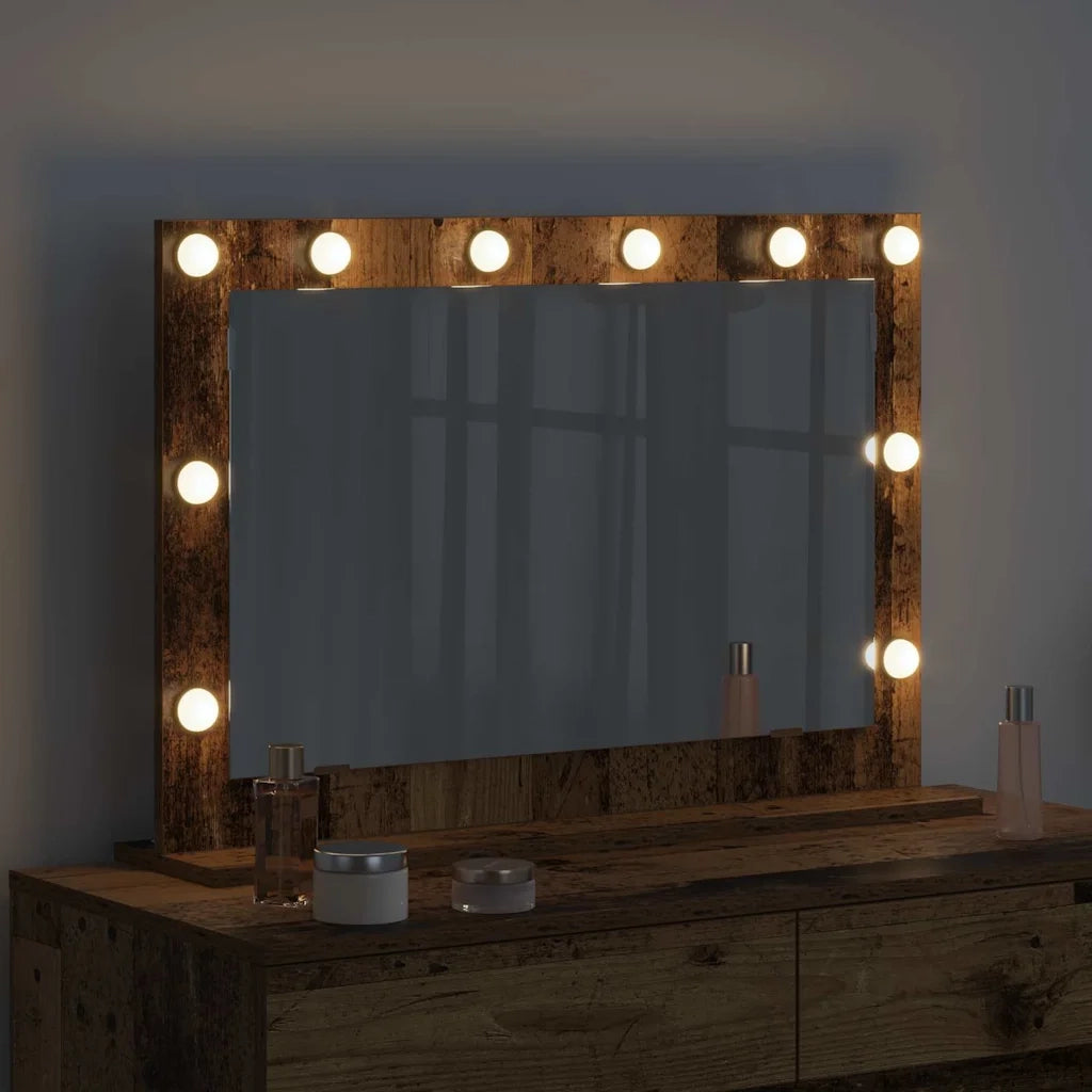 Specchio da Vanit¨¤-Specchio da Trucco Legno vecchio 80 x 55 x 18 cm