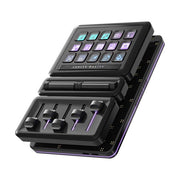 Cooler master hub, piattaforma modulare, base magnetica, moduli streamdeck e 2 roll e fader - MHSK13AA00