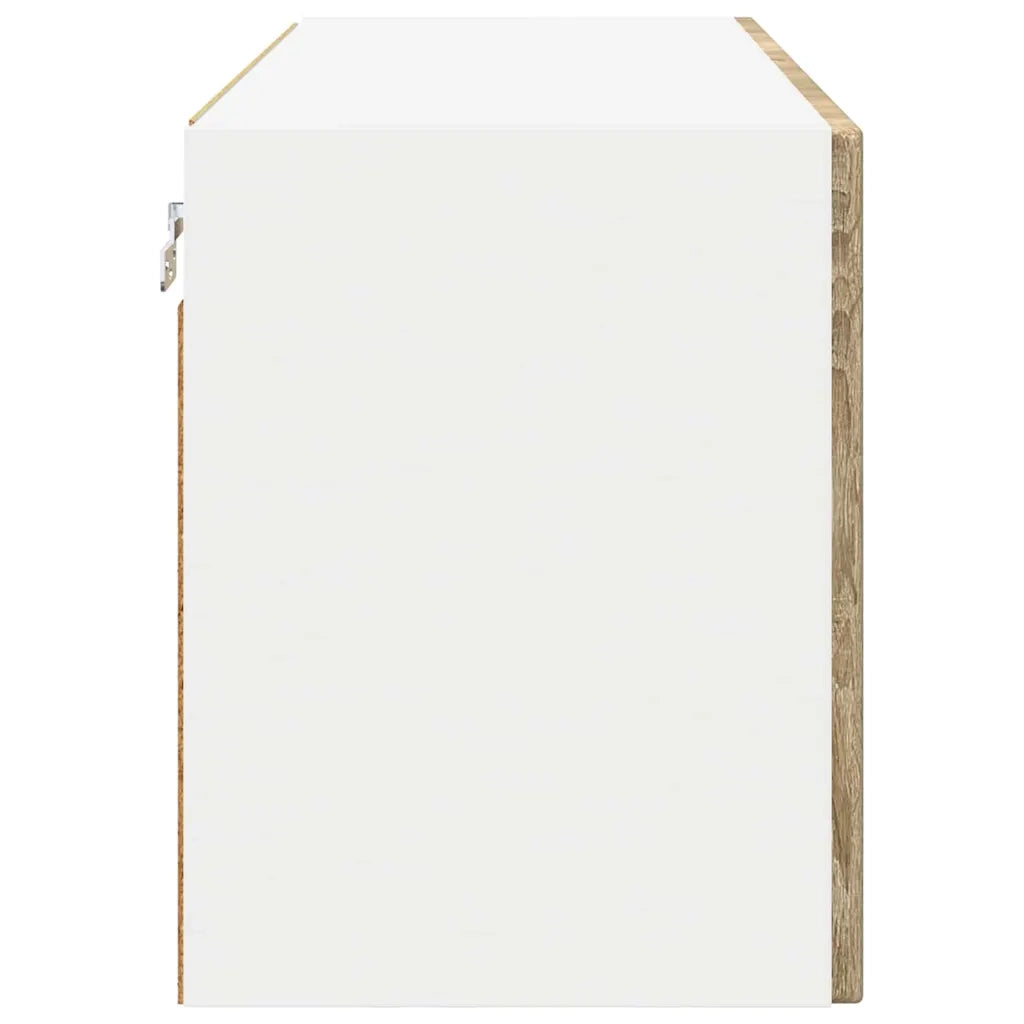 Mobile da cucina con porta 2 pz-Set di 2 Armadio da cucina Rovere Sonoma 60 x 31 x 40 cm 147314
