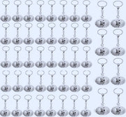Sleutelhanger Disco - 24 pezzi decorazione disco bal per Halloween e Natale