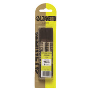 LACCI PIATTI cm.90 neri - blister 2 paia  - EBANO