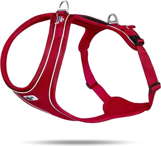 Sedile per auto con cuscino di supporto rossa
