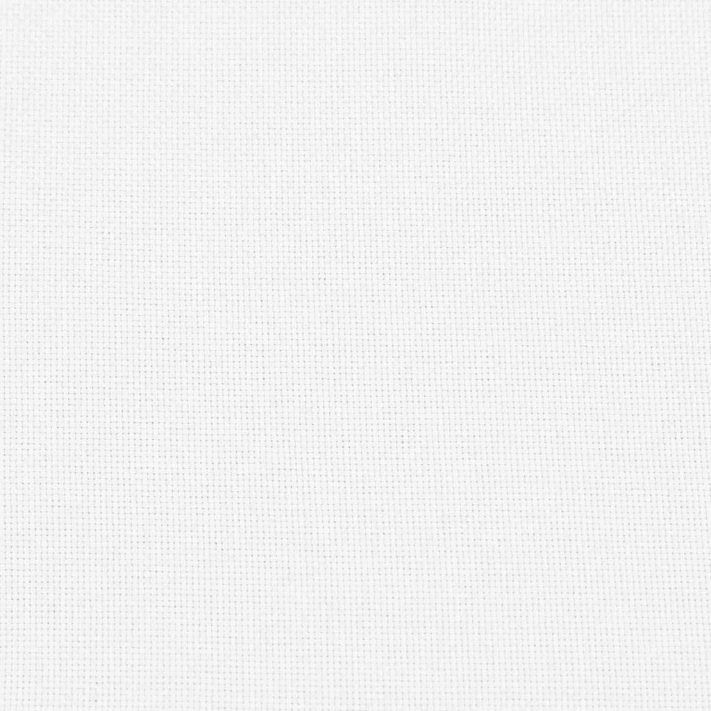Cuscini da Divano 2 pz | Cuscini per sedie Bianco 145 x 40 cm Tessuto