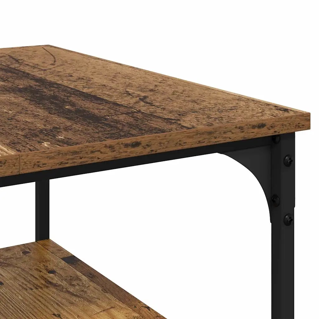 Tavolino da Salotto-Tavolino da soggiorno-Tavolo Legno vecchio 55 x 55 x 40 cm