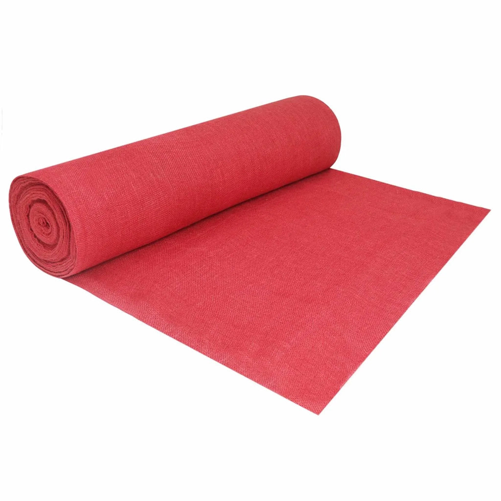 Rotolo di Juta 200 x 1500 cm Rosso 42012183