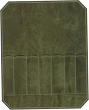 Messa portatile impermeabile e resistente, con tela di canapa trattata, adatta a cucine, scuole di cucina, barbecue, picnic e altre occasioni, colore oliva.