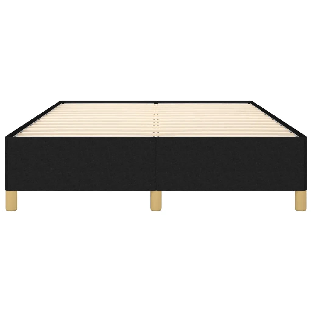 Giroletto senza Materasso-Struttura Letto Nero 140x190 cm in Tessuto 776777