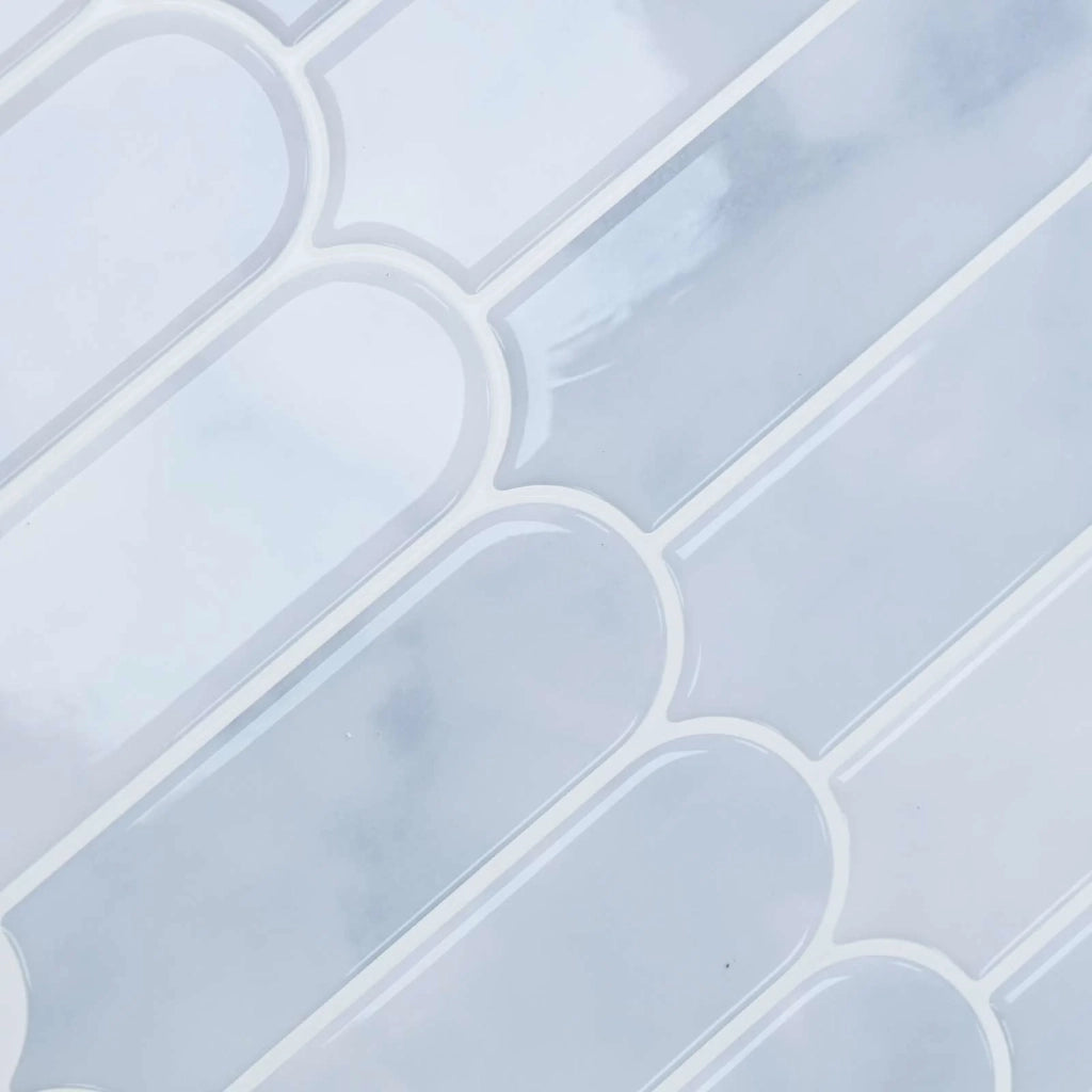 Piastrella Piuma 10 pz Azzurro 30 x 30 cm Poliuretano e PET CFW5607186
