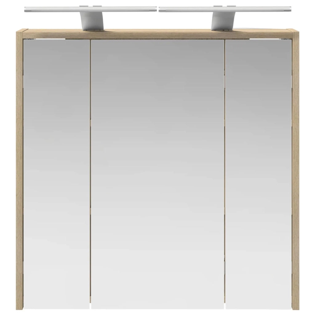 Mobiletto per specchio da bagno Rovere Sonoma 889161
