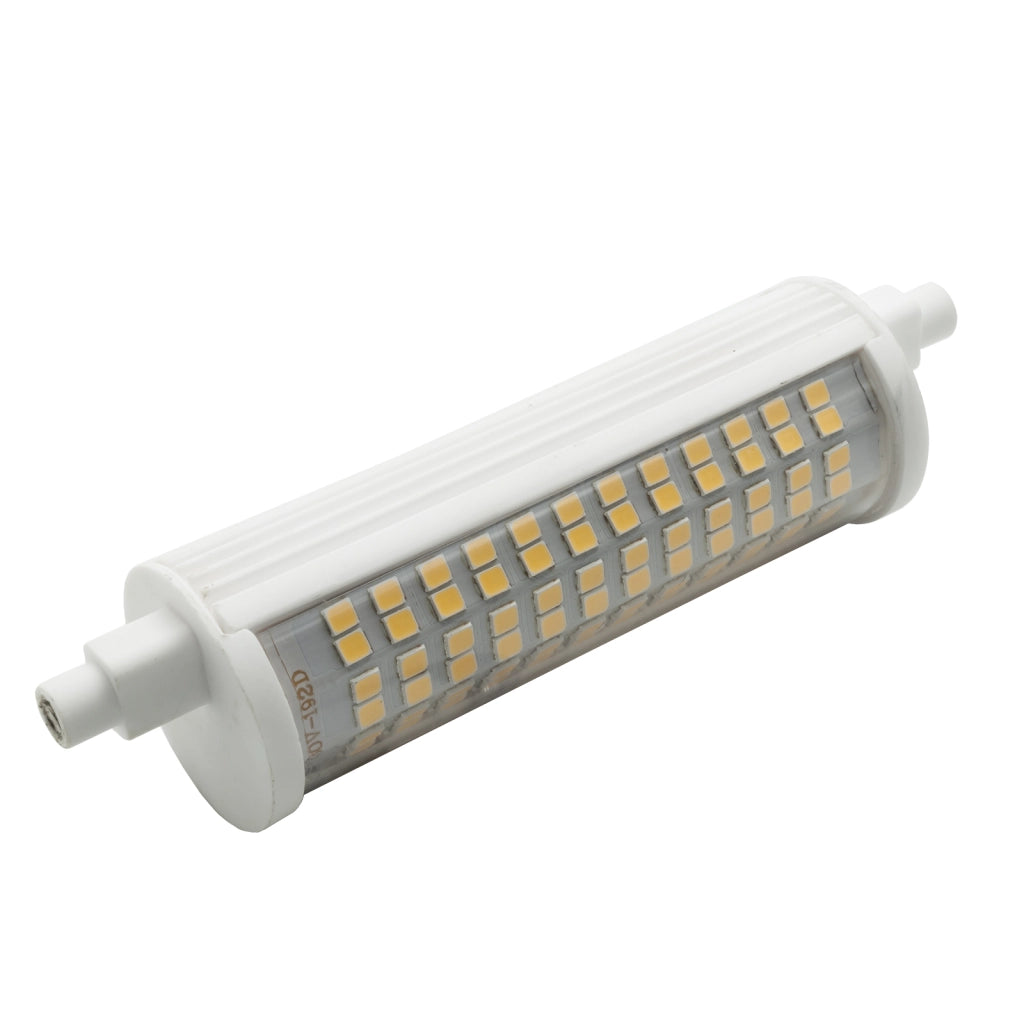 Lampadina attacco R7S 192 LED SMD 2835 lampada 16W 2000 lumen 118mm 230V LUCE 3000K