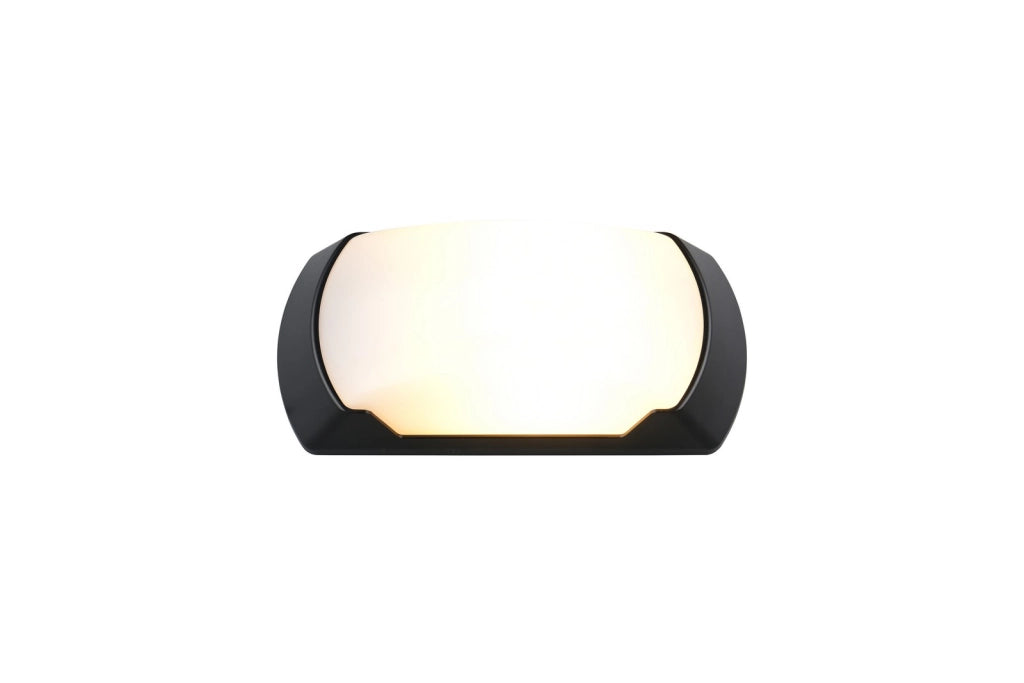 Applique da esterno CUMANA 1xE27 nera IP65 RL