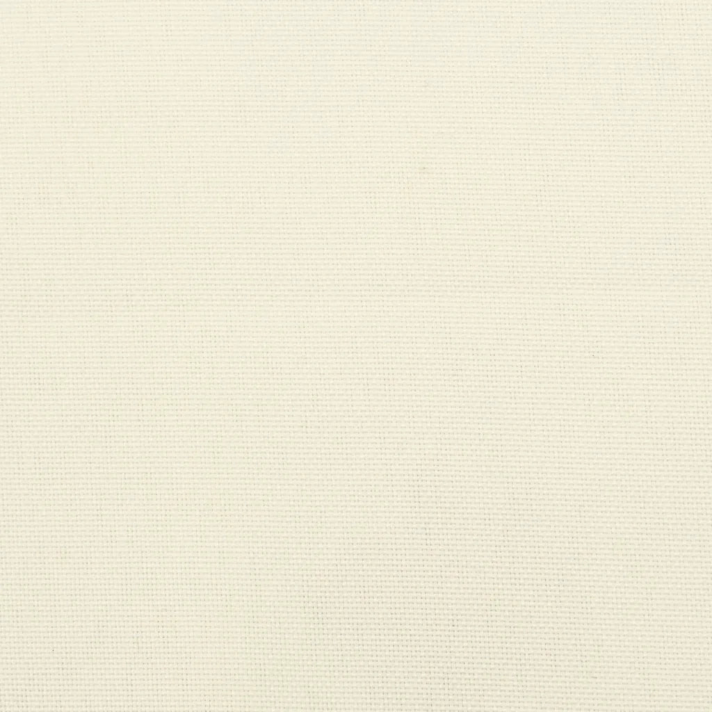 Cuscino per Panca | Cuscini per sedie Bianco Crema 120x(50+50)x7cm Tessuto Oxford