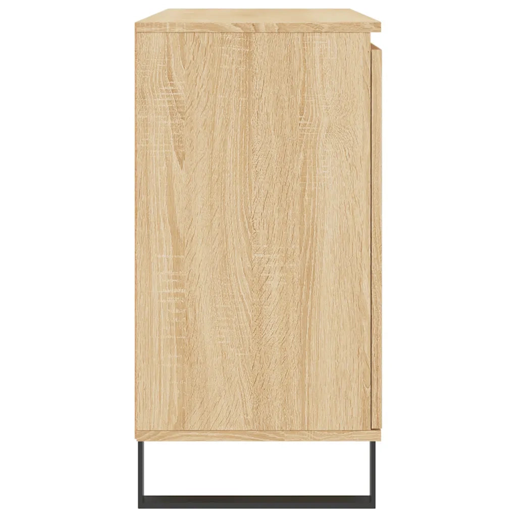 Credenza | Madia | Buffet da pranzo | Armadio da pranzo Rovere Sonoma 101,5x35x70 cm in Legno Multistrato
