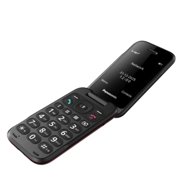 Feature phone tf600 conchiglia red - KX-TF600EXR