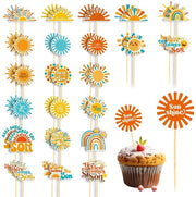 46 Pezzi di Decorazioni per Cupcake in Stile Zon per Feste e Celebrazioni