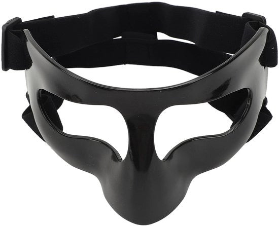 Schermo facciale flessibile - Protezione nasale - Cintura regolabile - Respirabile - Leggero - Protezione completa del viso - Maschera facciale