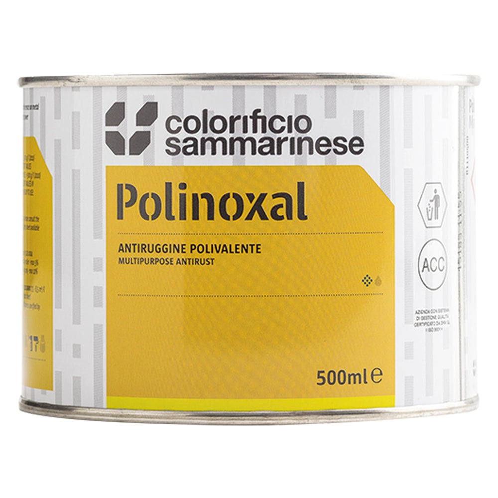 ANTIRUGGINE SINTETICA 'FINA' Lt. 0,5 Grigia- 6 pezzi  - COLORIFICIO SAMMARINESE